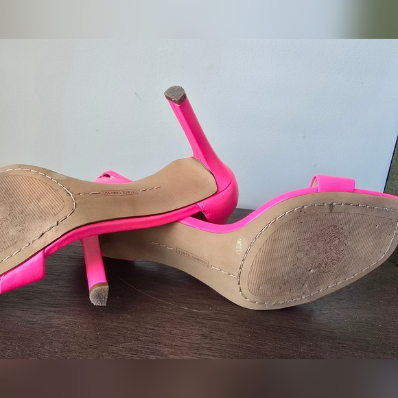 Vince Camuto Hot Pink Heels - Picture 8 of 9